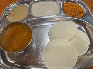 Idli at UlavacharU Tiffins in Campbell