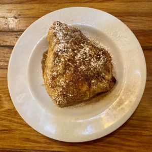 Vegan apple panzerotti    at Tarrant's Cafe in Richmond