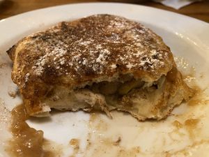 Apple panzerotti  at Tarrant's Cafe in Richmond