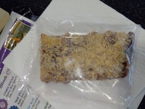 Apple Crumble at Akasha Metaphysical & Vegan Cafe in St Georges