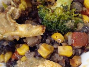 Meal of the Day at Akasha Metaphysical & Vegan Cafe in St Georges