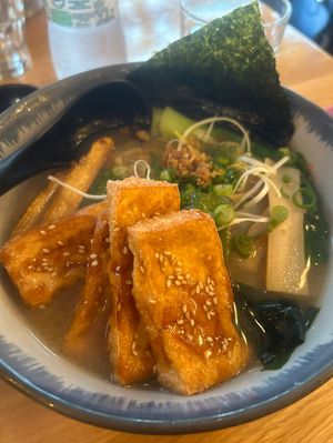 Miso tofu ramen  at Takumi Ramen Tonkotsu in Milan