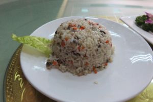 Jade Buddha Vegetarian - fried rice at Jade Buddha Vegetarian 玉佛寺素斋馆 in Shanghai