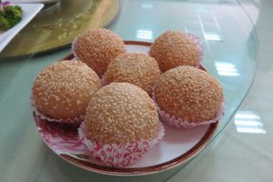 Jade Buddha Vegetarian - dessert at Jade Buddha Vegetarian 玉佛寺素斋馆 in Shanghai