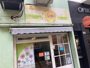 Front of venue at Sabó  in Buenos Aires