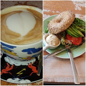 Heerlijk gegeten at Bagels & Beans - Hooge Steenweg in Den Bosch