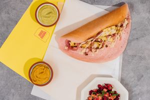 Peppy Paneer Dosa at Dosa Shack in Austin