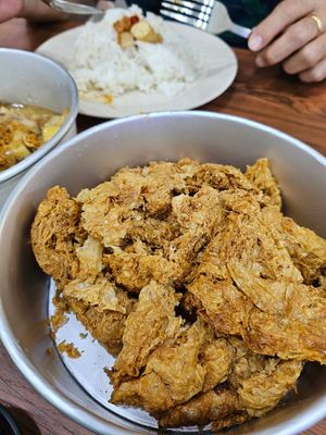 Signature fried Beancurd ~3/3/24 at Ci Yin Vegetarian Food 慈音素食 in Northeast Singapore