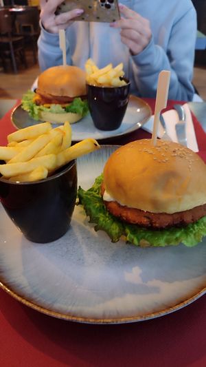 Smash veggie at Jonatsfood in Ourense