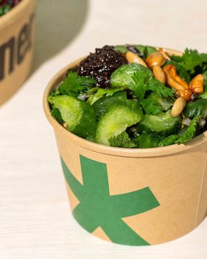 Cucumber salad at Kernel in New York City