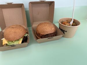 Eggplant and carrot salad was the best.   at Kernel in New York City