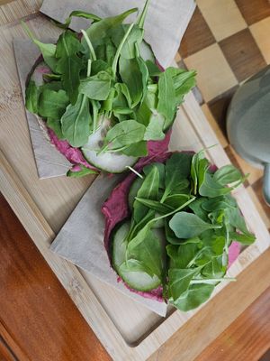 vg bagel at Taybo Coffee & Bakery - Maybe closed in Malaga