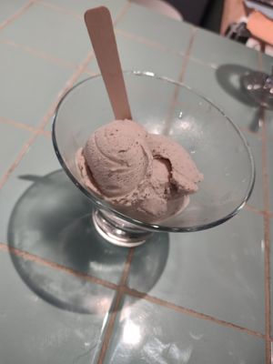 Double espresso ice cream. 👍🏽👍🏽 at The Good Food Co. in Phnom Penh