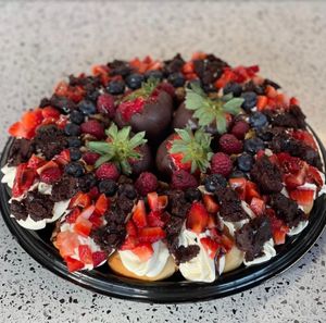 Wreath Cake! at Cinnaholic  in Herndon