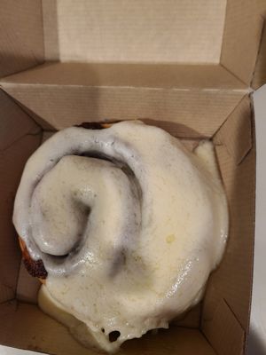 Cream Cheese frosting at Cinnaholic  in Herndon