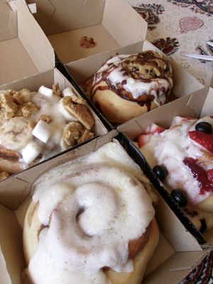   at Cinnaholic  in Herndon