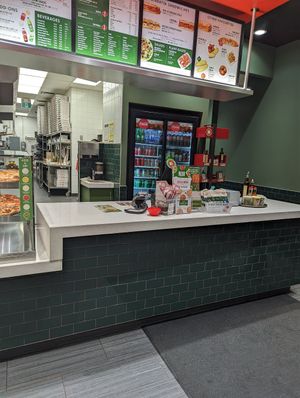 Interior at Pizza Nova - Church St in Toronto