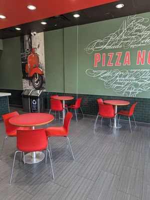 Interior at Pizza Nova - Church St in Toronto