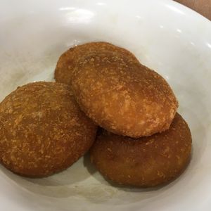 sweet potato and black beans something... pretty oily at Songyuelou in Shanghai