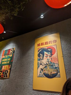 atmosphere at Ching a Ling in Vaxjo