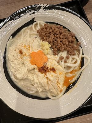 Tounyuu Yuba Soba  at Kyoto Soba-Morihei in Kyoto