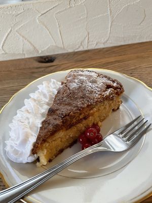 Lemon/almond cake  at Kaffee Klatsch in Brig