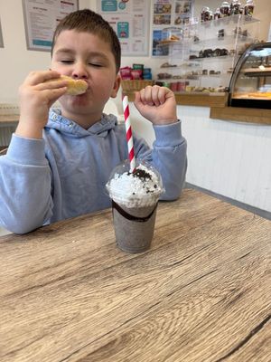 Oreo milkshake at Presh-Eat in Shoreham-by-sea
