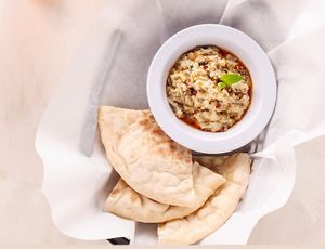 Creamy, smoky, garlicky and absolutely delicious!  at Hijo de Pita in Bogota