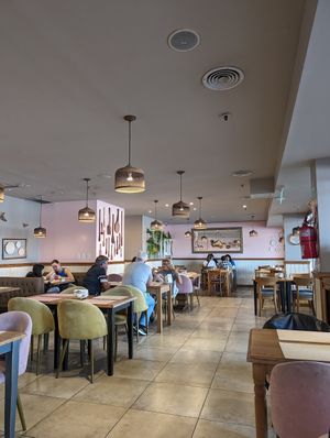 Indoor vibe at La Panera Rosa in Asuncion