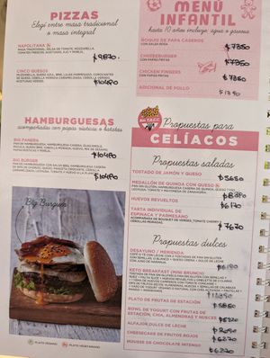 Menu page 5 at La Panera Rosa in Asuncion