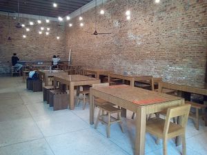Seating Area at Quay Cafe in Penang