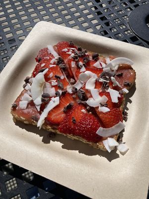 Guava Butter Toast - YES PLEASE! 🤤   at Wow Wow Lemonade Stand in El Dorado Hills