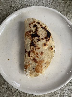 I know it doesn’t look like much but THIS QUESADILLA WAS SO SO SO GOOOOOD at Los Loosers in Mexico City