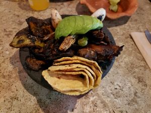 Molcajete at Los Loosers in Mexico City