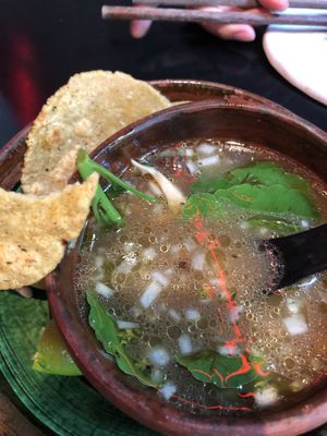 Consome at Los Loosers in Mexico City