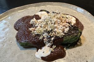 Oaxacan mole  at Los Loosers in Mexico City