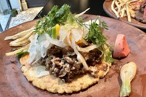 Tacos pibil  at Los Loosers in Mexico City