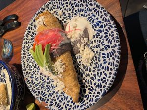 Empanada pibil  at Los Loosers in Mexico City