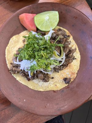 taco santa maría   at Los Loosers in Mexico City