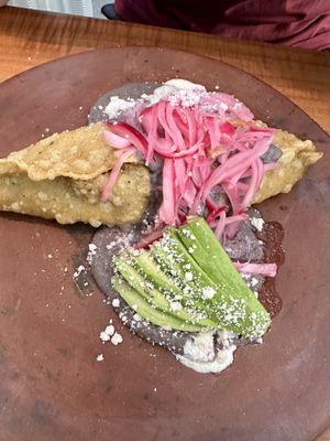 Empanada de Pibil  at Los Loosers in Mexico City