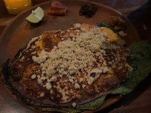 Grilled cheese at Los Loosers in Mexico City