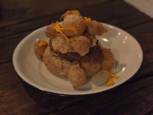 Pan de muerto ☠️ at Los Loosers in Mexico City