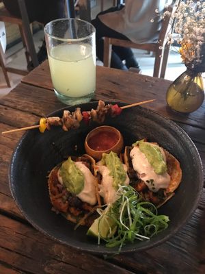 Tacos al pastor  at Los Loosers in Mexico City