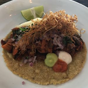 Taco al pastor at Los Loosers in Mexico City