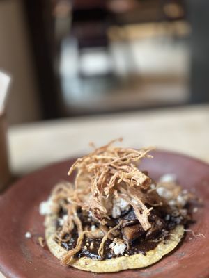 These mushrooms 🍄‍🟫 were so versatile in texture and flavor- I was in heaven   at Los Loosers in Mexico City