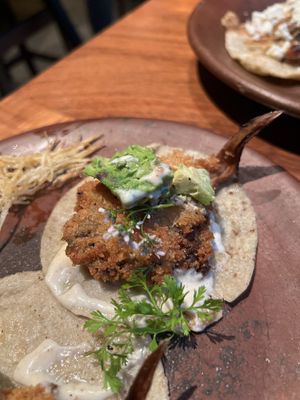 Koji Fish Taco  at Los Loosers in Mexico City