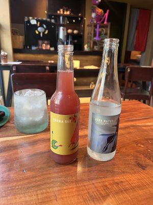 Sodas made in house   at Los Loosers in Mexico City