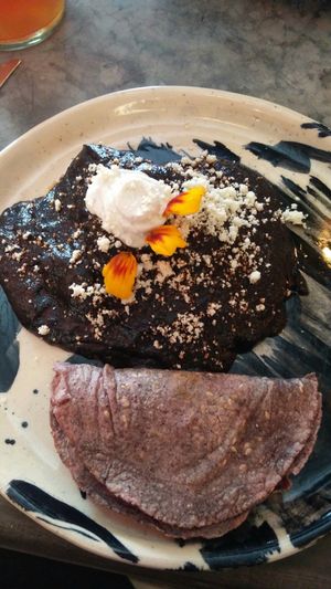 Mole at Los Loosers in Mexico City