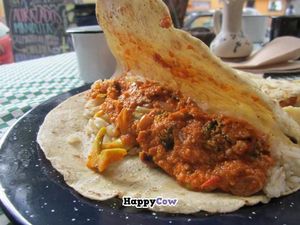 tacos with hand-made tortillas at Los Loosers in Mexico City