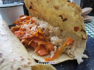 tacos with handmade tortillas at Los Loosers in Mexico City